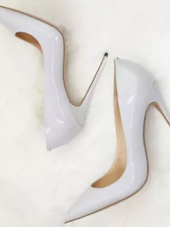 Women's Patent Leather High Heel Pumps