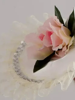 Women's 1800s Era Misses Wide Brim Victorian Hats For Party