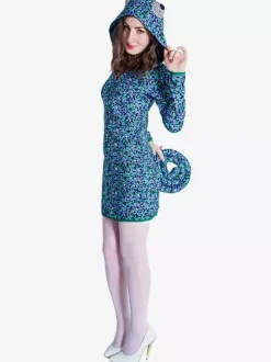 Women's Short Chameleon Kigurumi Pajamas Onesie Halloween Adult's Animal Costumes