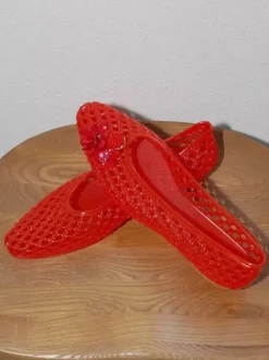 Women's Summer Flats PVC Round Toe Cut Out Designed Flat Sandals