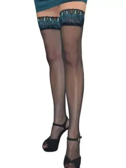 Women's Tights Black Peacock Animal Print Sexy Nylon Stocking