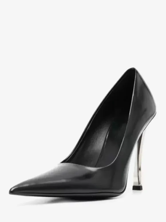Women's White Basic High Heels Pointed Toe Stiletto heel Pumps