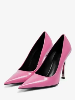 Women's White Basic High Heels Pointed Toe Stiletto heel Pumps