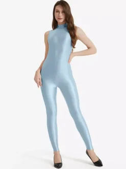Women's Zentai Jumpsuit Cameo Pink Stretchy Sexy Lycra Spandex Catsuit