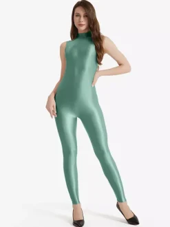 Women's Zentai Jumpsuit Cameo Pink Stretchy Sexy Lycra Spandex Catsuit