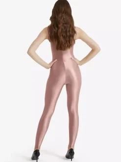 Women's Zentai Jumpsuit Cameo Pink Stretchy Sexy Lycra Spandex Catsuit