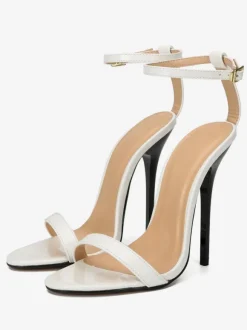Women's Ankle Strap Sky High Stiletto Heel Sexy Sandals