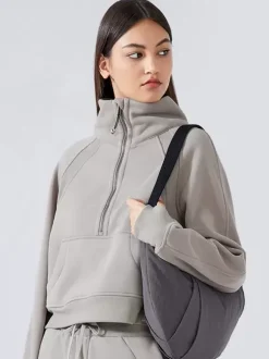 Women's Bags Black Zipper