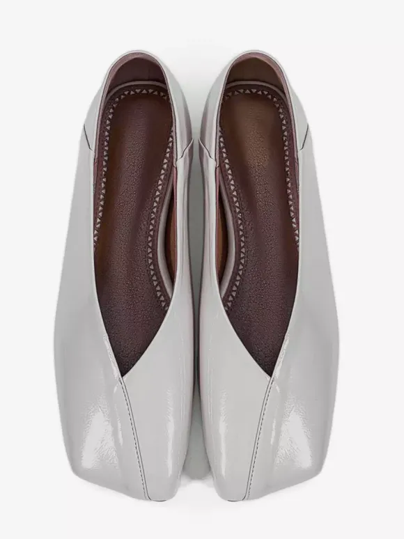 Women's Ballet Flats Square Toe Slip On Flat Shoes