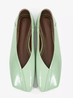 Women's Ballet Flats Square Toe Slip On Flat Shoes