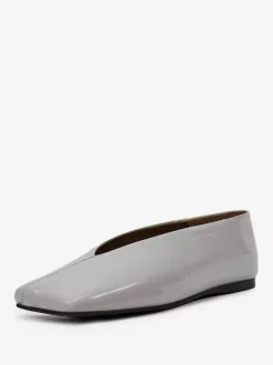 Women's Ballet Flats Square Toe Slip On Flat Shoes