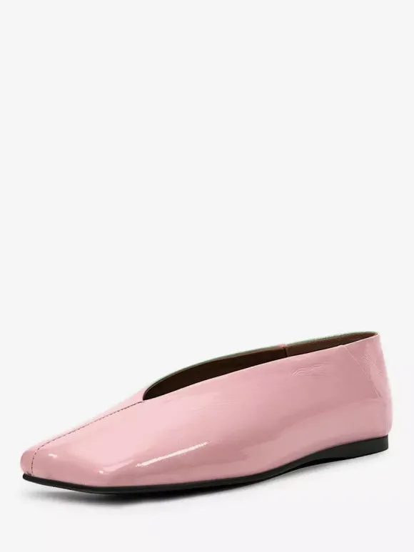 Women's Ballet Flats Square Toe Slip On Flat Shoes