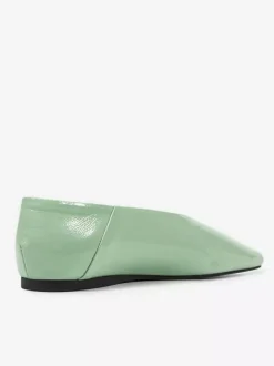 Women's Ballet Flats Square Toe Slip On Flat Shoes