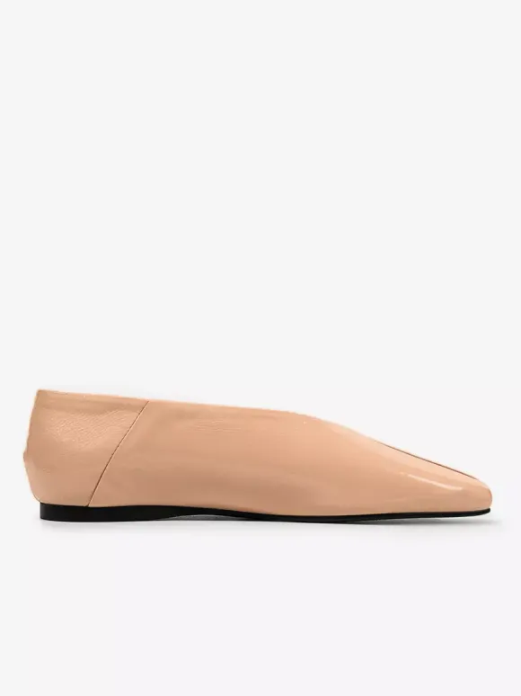 Women's Ballet Flats Square Toe Slip On Flat Shoes