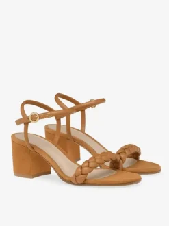 Women's Block Heel Sandals Open Toe Prom Shoes