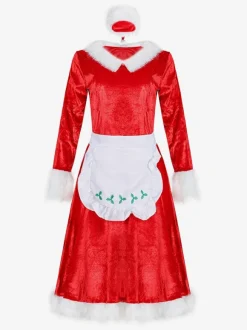 Women's Christmas Red Dress Christmas Holidays Costumes