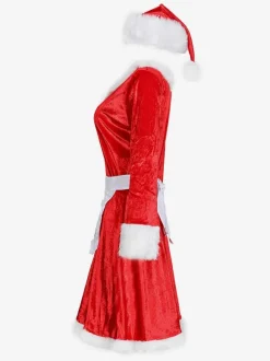 Women's Christmas Red Dress Christmas Holidays Costumes