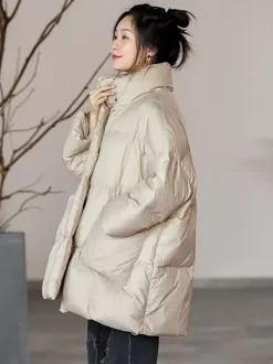 Women's Down Jacket Chic Polyester