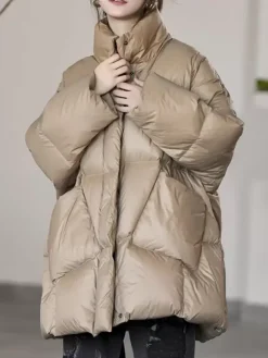 Women's Down Jacket Chic Polyester