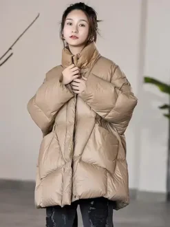 Women's Down Jacket Chic Polyester