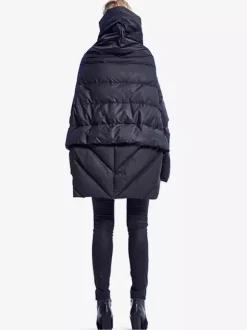 Women's Down Jacket Irregular Duck Down