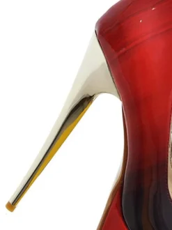 Women Sexy High Heels Green Round Toe Sexy Shoes