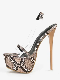 Women Sexy Sandals Platform Open Toe Stiletto Heel Sexy Shoes