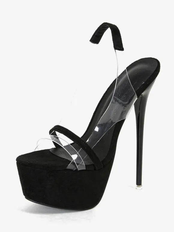 Women Sexy Sandals Platform Open Toe Stiletto Heel Sexy Shoes
