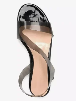 Women's Flat Sandals Transparent Open Toe Beach Sandal Shoes