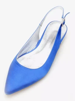 Women's Flat Slingback Wedding Shoes