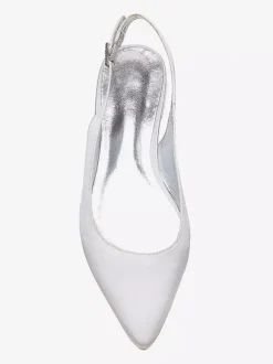 Women's Flat Slingback Wedding Shoes