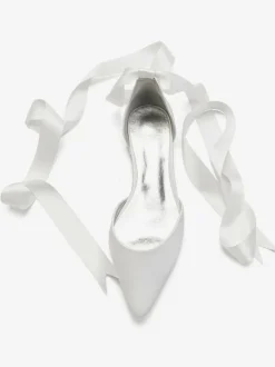 Women's Flat Strappy Bridal Shoes