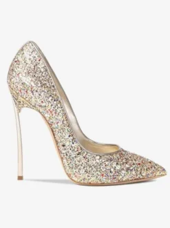 Women's Glitter High Heel Pumps Evening Heels Prom Shoes