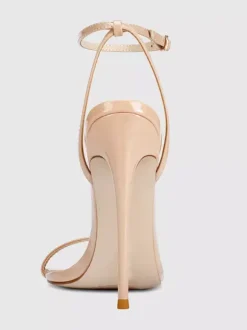 Women's Heel Sandals Open Toe Stiletto Heel Ankle Strap Party Shoes