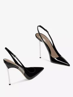 Women's High Heel Pumps Pointed Toe Slingback Sexy Shoes