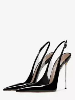 Women's High Heel Pumps Pointed Toe Slingback Sexy Shoes