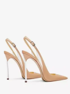 Women's High Heel Pumps Pointed Toe Slingback Sexy Shoes