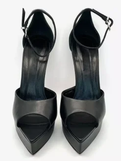 Women's High Heel Sandals Platform Peep Toe Ankle Stap Dress Shoes