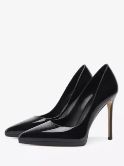 Women's High Heels Black Pointed Toe Stiletto Heel Dress Pumps