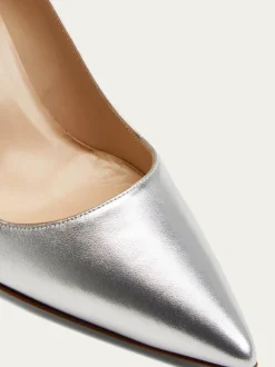 Women's High Heels Gold Alomond Toe Stiletto Heel Dress Pumps