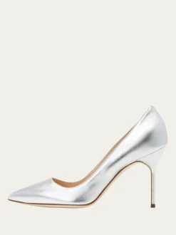 Women's High Heels Gold Alomond Toe Stiletto Heel Dress Pumps