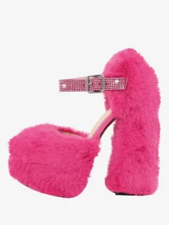 Women's High Heels Platforms Pumps Chunky Heel PU Leather