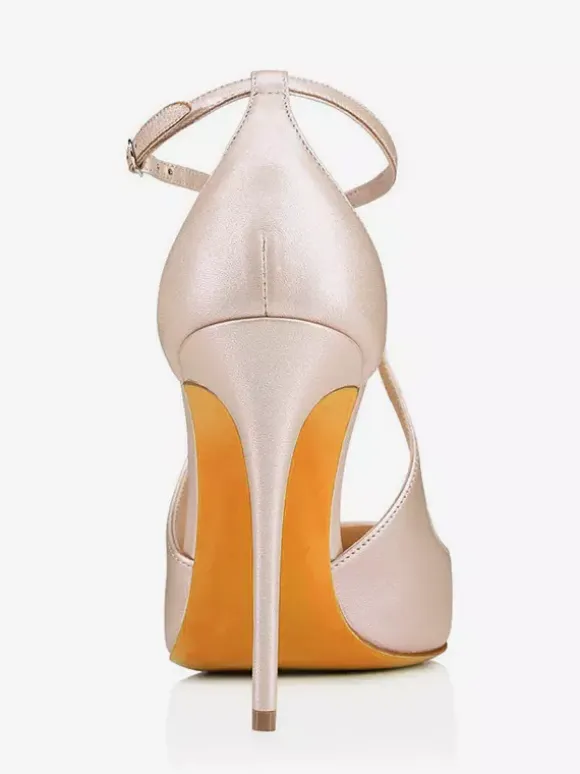 Women's High Heels Pointed Toe Knotted High Heel Pumps