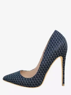 Women's High Heels Pointed Toe Printed Stiletto Heel Pumps