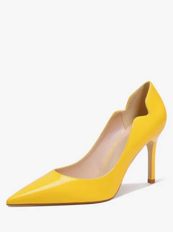Women's High Heels Pointed Toe Stiletto Heel Slip On Pumps