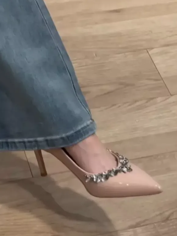 Women's High Heels Stiletto Heel Pumps Patent PU Upper