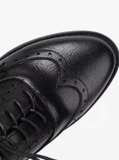 Women's Oxford Shoes Round Toe Lace Up Casual Shoes