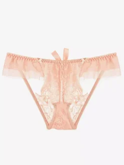 Womens Panties Bows Black Sexy Lace Panties