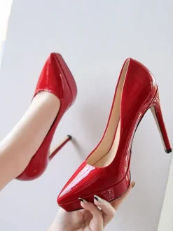 Women's Platform Heel Pumps