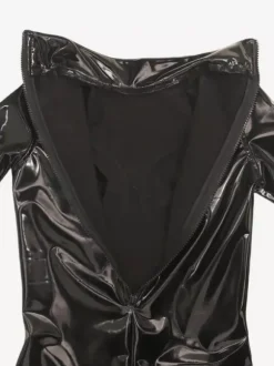 Womens PVC 3D Full Bodysuit Latex Elasitc Sexy Tight Faux Leather Oil Shiny Bandage Bodycon Jumpsuit